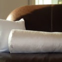 New Home Gift for a friend…two white throw pillows
